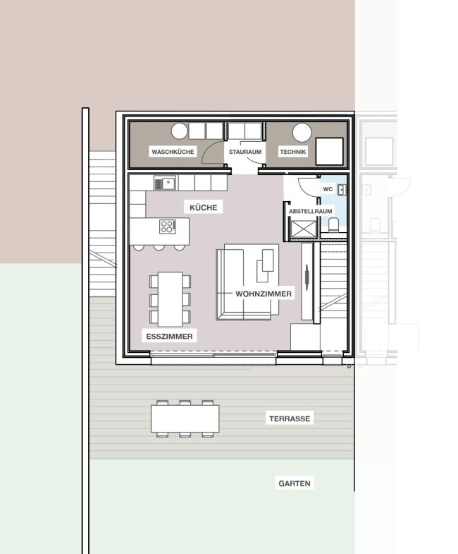 Semi-detached house 3 bedrooms