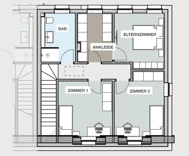 Semi-detached house 3 bedrooms