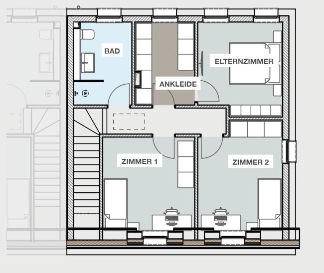 Maison jumelée 3 chambres