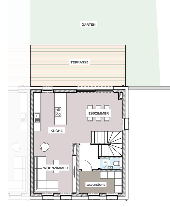 Terraced house 3 bedrooms