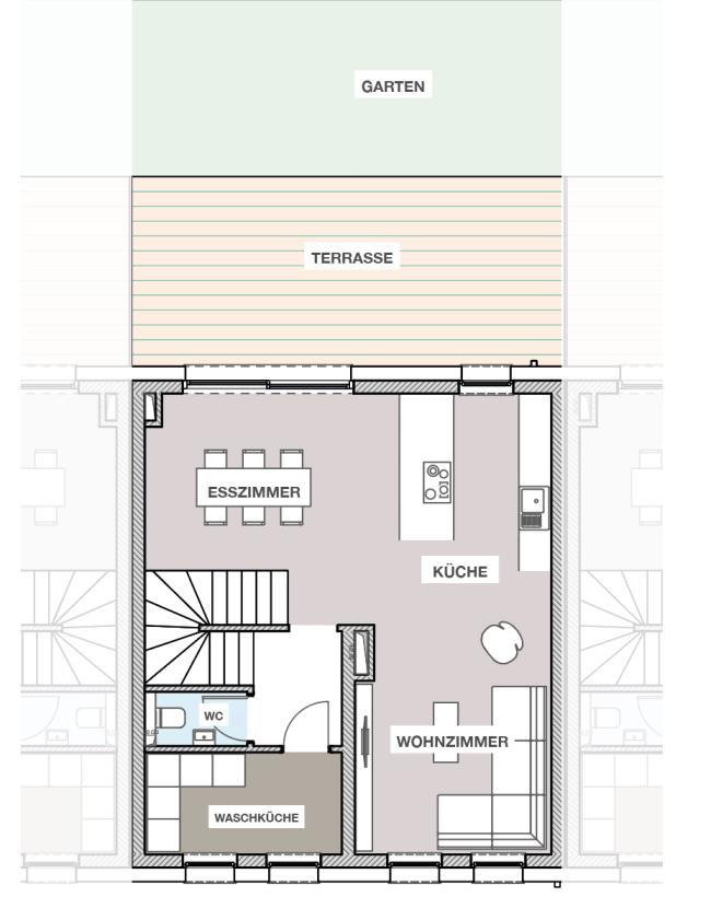 Reihenhaus 3 Zimmer